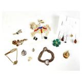 Costume jewelry, pins