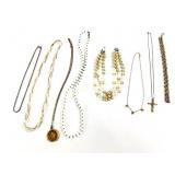 Costume jewelry, necklaces