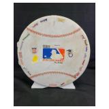 Plastic baseball card carrier and assortment of