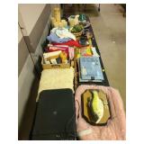 Candles, Linens, HP printer, frames, interior