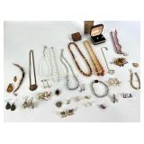 Costume jewelry- necklaces, earrings, bracelets,