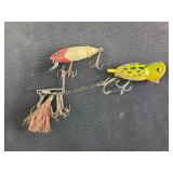 Vintage fishing lures- 1 Hula Popper, 1