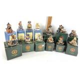 Boyds Bears figurines in boxes- le bearmoge,