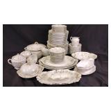Haviland Limoges porcelain dinner service