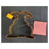 Williams-Sonoma copper Easter bunny cookie cutter