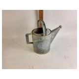 Galvanized watering can