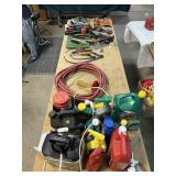 Hand tools- hammers, hand saw, hand drill,