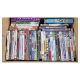 DVDs including friends, bad news bears, burn