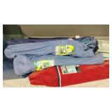 Folding camp chairs six count, childs folding