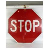 36in x 39in Stop sign, scratches, bent