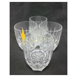 (4) Waterford crystal tumblers