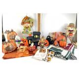 Fall Decor - placemats, kitchen towels, reads,