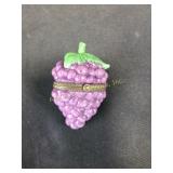 Midwest of Cannon Falls grape porcelain trinket