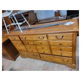 Dresser, some wear, 64 z 18 x 37