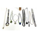 Costume jewelry (beaded necklaces, pendant)