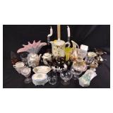 Hall jewel tea pot cracked lid & wear, child