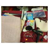 Hot tools blow dryer, two small vanity mirrors,