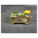 Antique Chinese cloisonné match holder