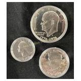 United States Bicentennial silver proof set,