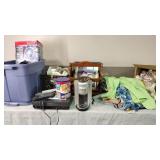 Panasonic DVD player, keurig coffee maker and