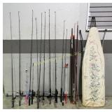 Fishing poles - dock demon, Zebco, Shakespeare