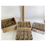 Variety of canning jars (unoriginal boxes, boxes