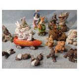 Rabbit figurines