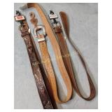 New leather belt ariat ,  Wrangler, 36, 34