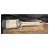 Dayton jet pump, towels, storage tote