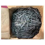 Large box of Hand Forged nails