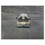 PHB toaster porcelain trinket box