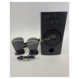 Harmon/kardon three piece speaker set with