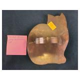 Michael Bonne large Halloween cat copper cookie