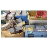 Christmas decor, Rubbermaid toolbox, Automotive