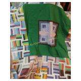 Quilt  with colorful squares