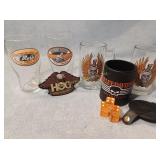 Harley Davidson glasses, Harley Davidson dice