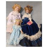 Paradise galleries doll, blue eyed doll, purple