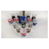 Brickyard 400 collectible drinking glasses,