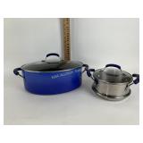 Rachel Ray cookware, crock pot insert & lid,