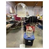 (2) decorative bird cages not for birds