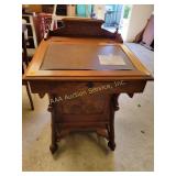 Victorian Eastlake style Davenport desk