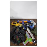 Toy guns, park zone parking device