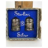 Sterling salt & pepper shakers