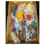 Beaded costume necklaces (assorted sizes and