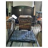 Pet cage/ carrier- 24"x16.5"x19". Good condition.