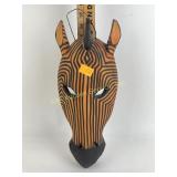 Kenyan zebra mask