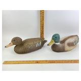 Plastic duck decoys