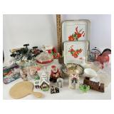 Christmas serving trays, Little House on the