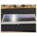 15"x43" Churchill Downs framed photograph