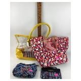 Vera Bradley envelope wristlet watercolor